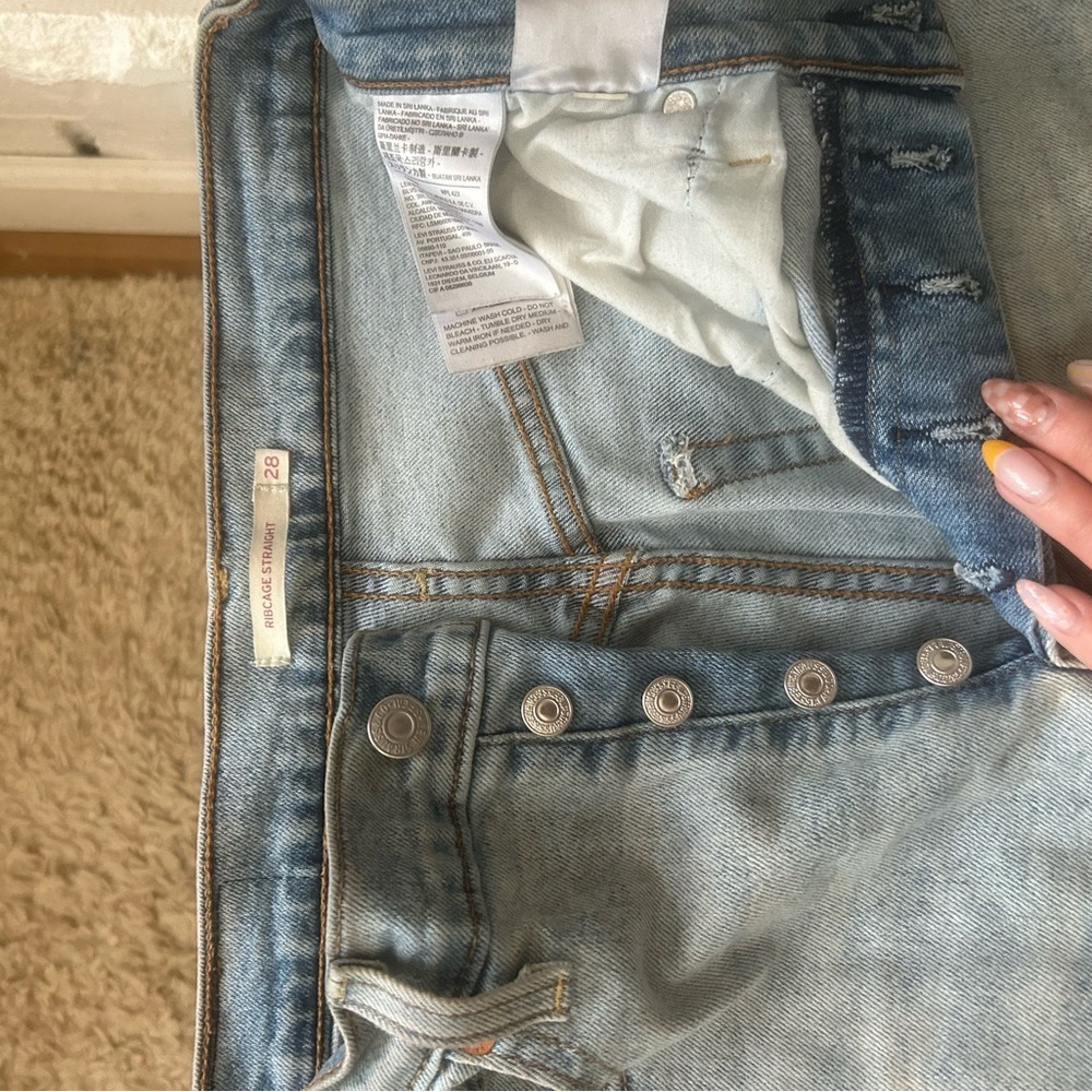 Wedgie straight Levi’s